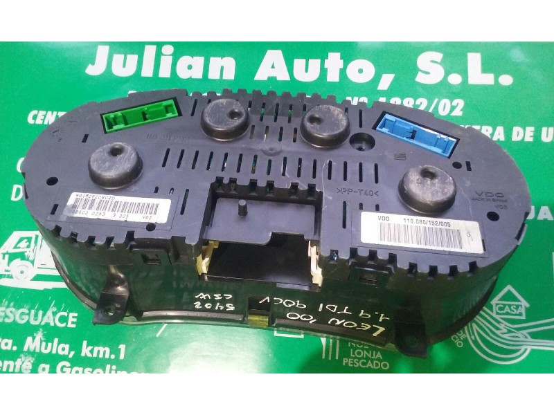 Recambio de centralita motor uce para seat leon (1m1) stella referencia OEM IAM 038906012FN 0281010686 KIT - BOSCH