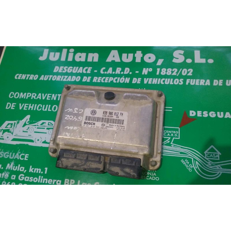 Recambio de centralita motor uce para seat leon (1m1) stella referencia OEM IAM 038906012FN 0281010686 KIT - BOSCH