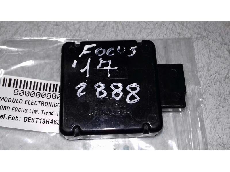 Recambio de modulo electronico para ford focus lim. trend + referencia OEM IAM DE8T19H463DC 6 PINES ANTENA