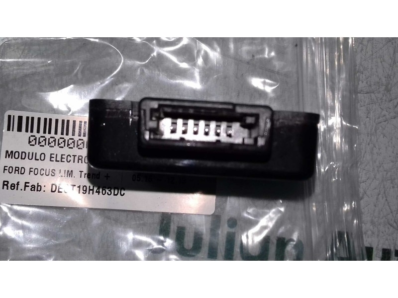 Recambio de modulo electronico para ford focus lim. trend + referencia OEM IAM DE8T19H463DC 6 PINES ANTENA