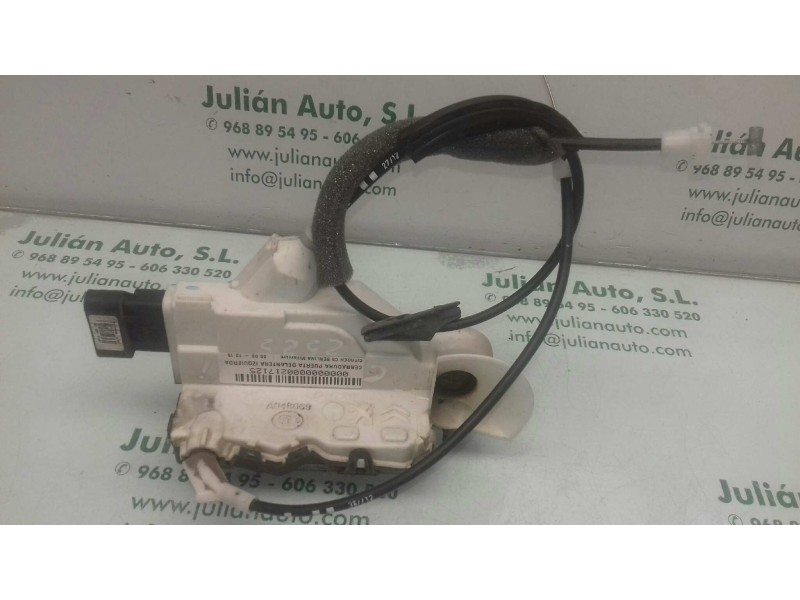 Recambio de cerradura puerta delantera izquierda para citroen c5 berlina millenium referencia OEM IAM 006182 A04946 1392N0532J7