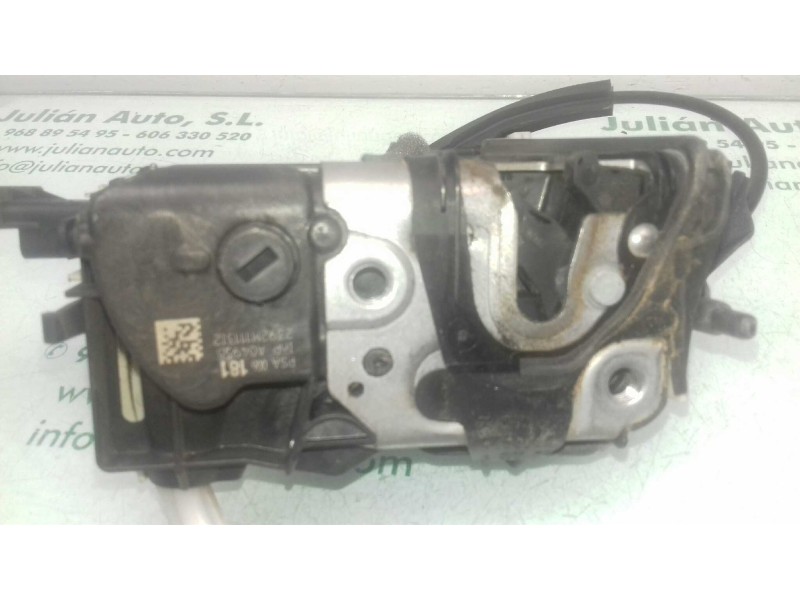 Recambio de cerradura puerta delantera derecha para citroen c5 berlina millenium referencia OEM IAM 006181 A04955 2392M1113I2