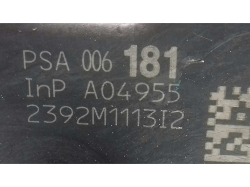 Recambio de cerradura puerta delantera derecha para citroen c5 berlina millenium referencia OEM IAM 006181 A04955 2392M1113I2