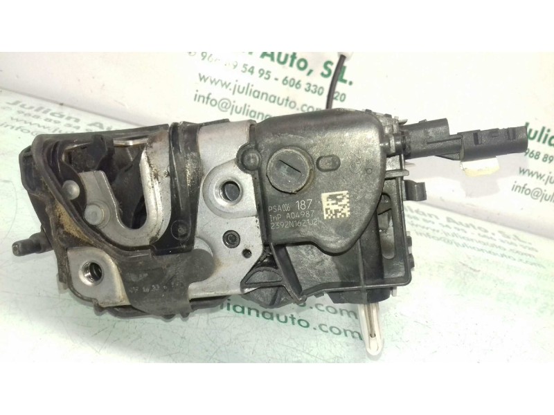 Recambio de cerradura puerta trasera izquierda para citroen c5 berlina millenium referencia OEM IAM A048069 2392N1621J2 A04987
