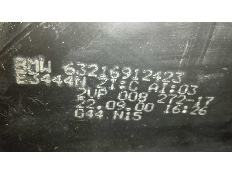 Recambio de piloto trasero izquierdo para bmw serie 5 berlina (e39) 525d referencia OEM IAM 63216912423 2VP00827217 