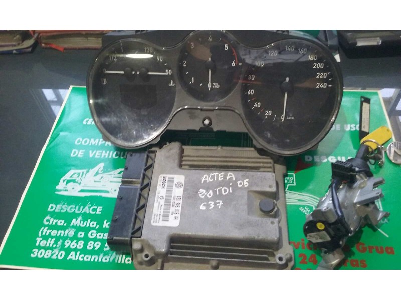Recambio de centralita motor uce para seat altea (5p1) reference referencia OEM IAM 03G906016AA 0281011728 KIT - BOSCH