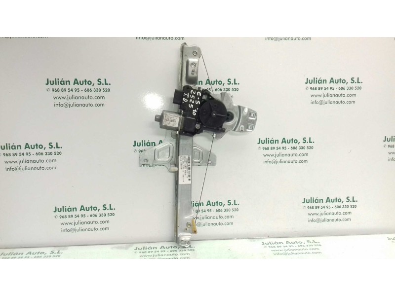 Recambio de elevalunas trasero derecho para citroen c5 berlina millenium referencia OEM IAM 0130822750 128000851 ELECTRICO