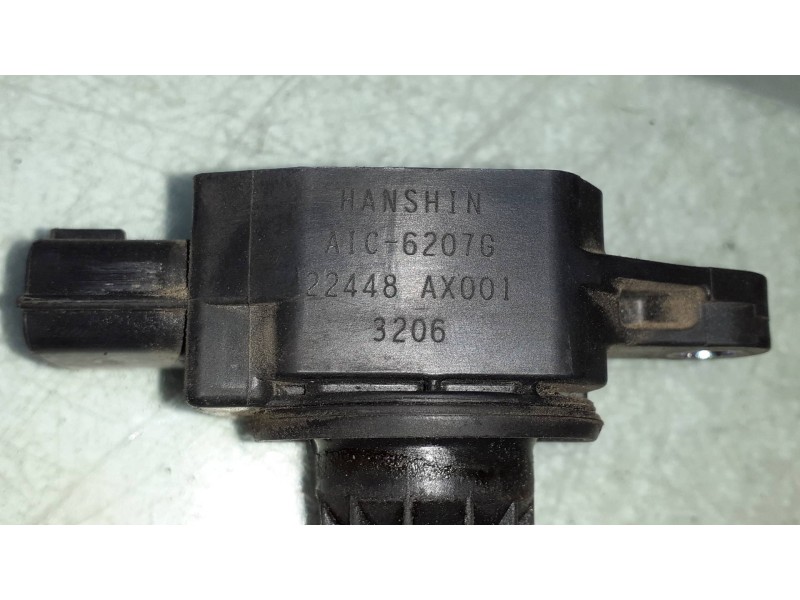 Recambio de bobina encendido para nissan micra (k12e) acenta referencia OEM IAM 22448AX001 AIC6207G CONECTOR 3 PINES