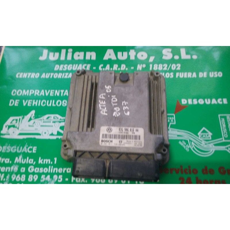 Recambio de centralita motor uce para seat altea (5p1) reference referencia OEM IAM 03G906016AA 0281011728 KIT - BOSCH