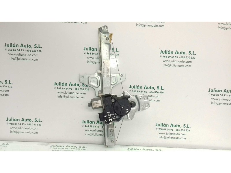 Recambio de elevalunas trasero izquierdo para citroen c5 berlina millenium referencia OEM IAM 0130822751 128000852 ELECTRICO