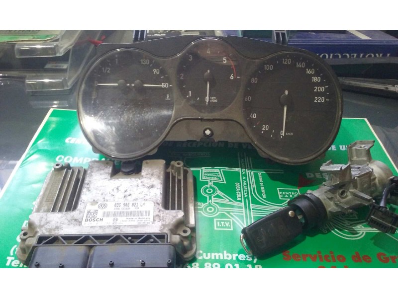 Recambio de centralita motor uce para seat toledo (5p2) exclusive referencia OEM IAM 03G906021LN 0281013282 KIT - BOSCH