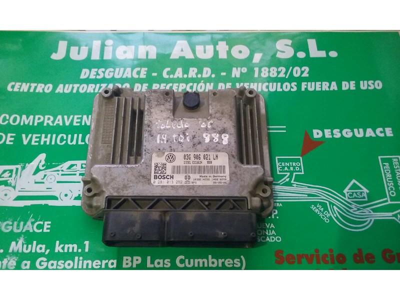 Recambio de centralita motor uce para seat toledo (5p2) exclusive referencia OEM IAM 03G906021LN 0281013282 KIT - BOSCH