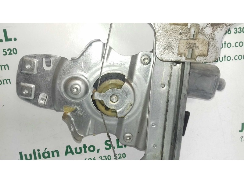 Recambio de elevalunas trasero izquierdo para citroen c5 berlina millenium referencia OEM IAM 0130822751 128000852 ELECTRICO
