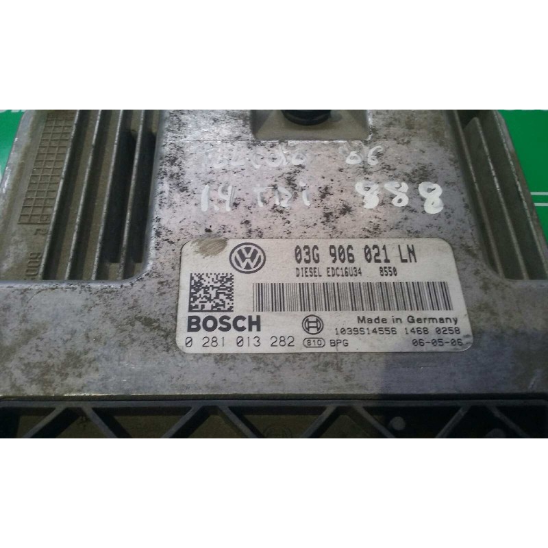 Recambio de centralita motor uce para seat toledo (5p2) exclusive referencia OEM IAM 03G906021LN 0281013282 KIT - BOSCH