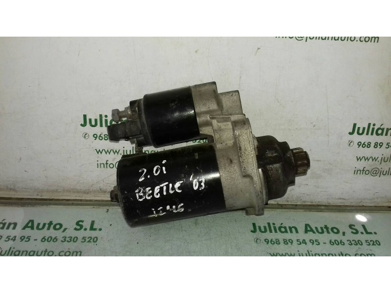 Recambio de motor arranque para volkswagen new beetle cabriolet (1y7) 2.0 referencia OEM IAM 02A911023L 0001121008 BOSCH