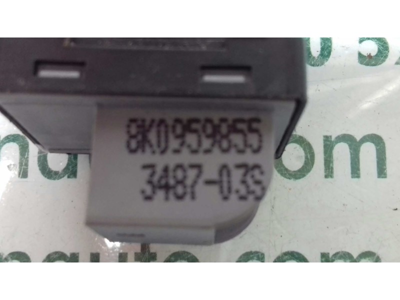 Recambio de mando elevalunas trasero derecho para audi a4 ber. (b8) básico referencia OEM IAM 8K0959855 4 PINES GRIS