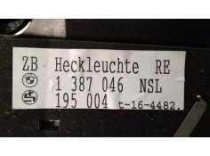 Recambio de piloto trasero derecho para bmw serie 3 berlina (e36) 318i referencia OEM IAM 1387046NSL 1387046 195004 2