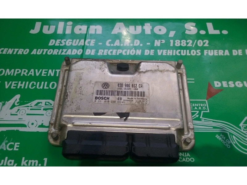 Recambio de centralita motor uce para seat toledo (1m2) select referencia OEM IAM 038906012CA 0281010230 KIT - BOSCH