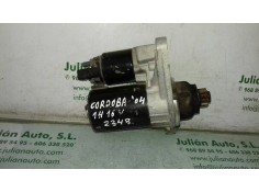 Recambio de motor arranque para seat cordoba berlina (6l2) fresh referencia OEM IAM 02T911023G 0001120400 BOSCH 2