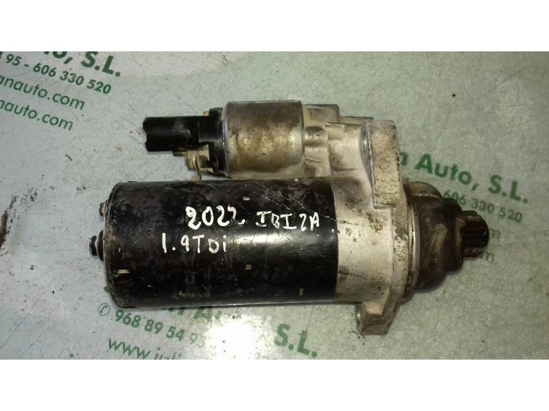 Recambio de motor arranque para seat ibiza (6l1) cool referencia OEM IAM 02T911024 0001126018 BOSCH