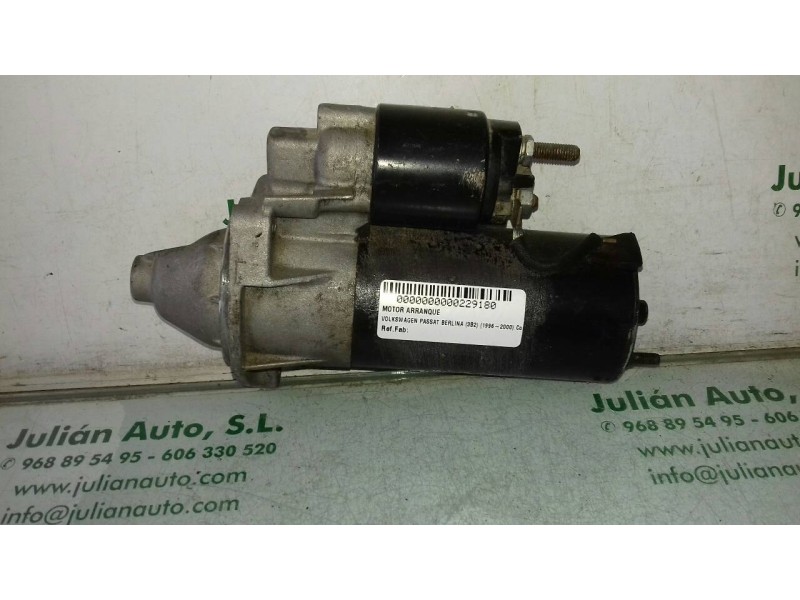 Recambio de motor arranque para volkswagen passat berlina (3b2) comfortline referencia OEM IAM    Recambio de motor arranque para volkswagen passat berlina (3b2) comfortline referencia OEM IAM