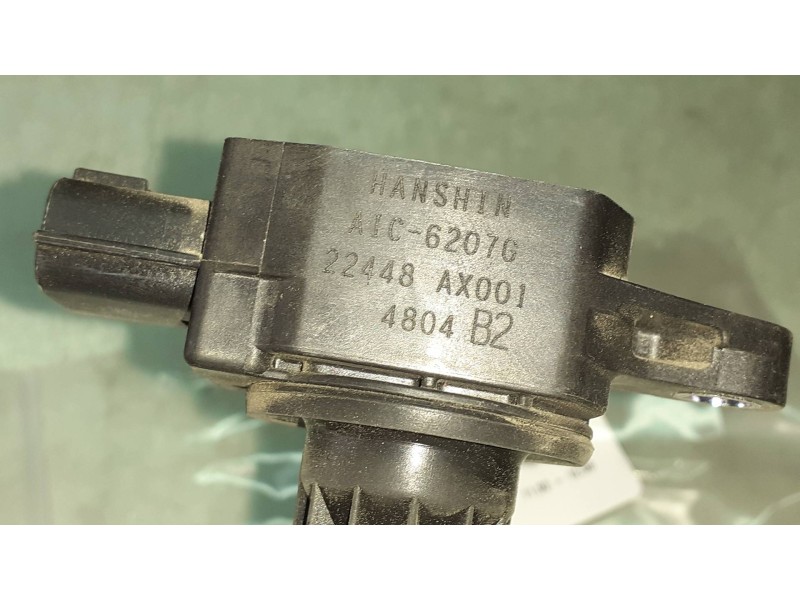 Recambio de bobina encendido para nissan micra (k12e) acenta referencia OEM IAM 22448AX001 AIC6207G CONECTOR 3 PINES
