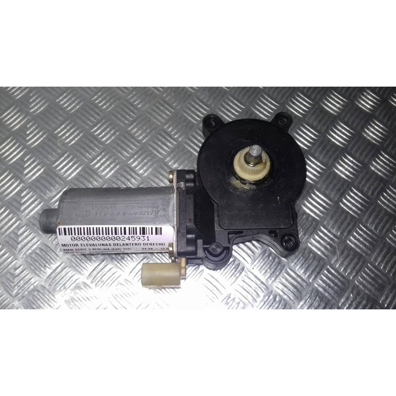 Recambio de motor elevalunas delantero derecho para bmw serie 3 berlina (e46) 320i referencia OEM IAM 676283620640 119143 013082