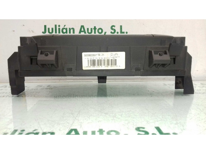 Recambio de mando climatizador para citroen c3 hdi 70 collection referencia OEM IAM 96588239XT  VALEO