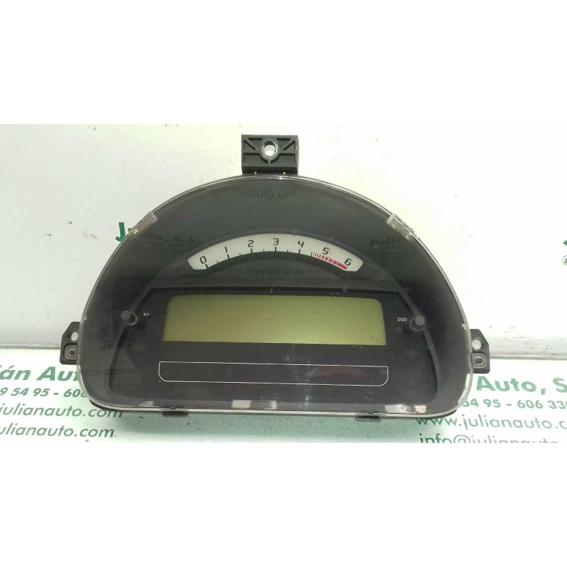 Recambio de cuadro instrumentos para citroen c3 hdi 70 collection referencia OEM IAM P9660225880D 281149734 JOHNSON CONTROLS