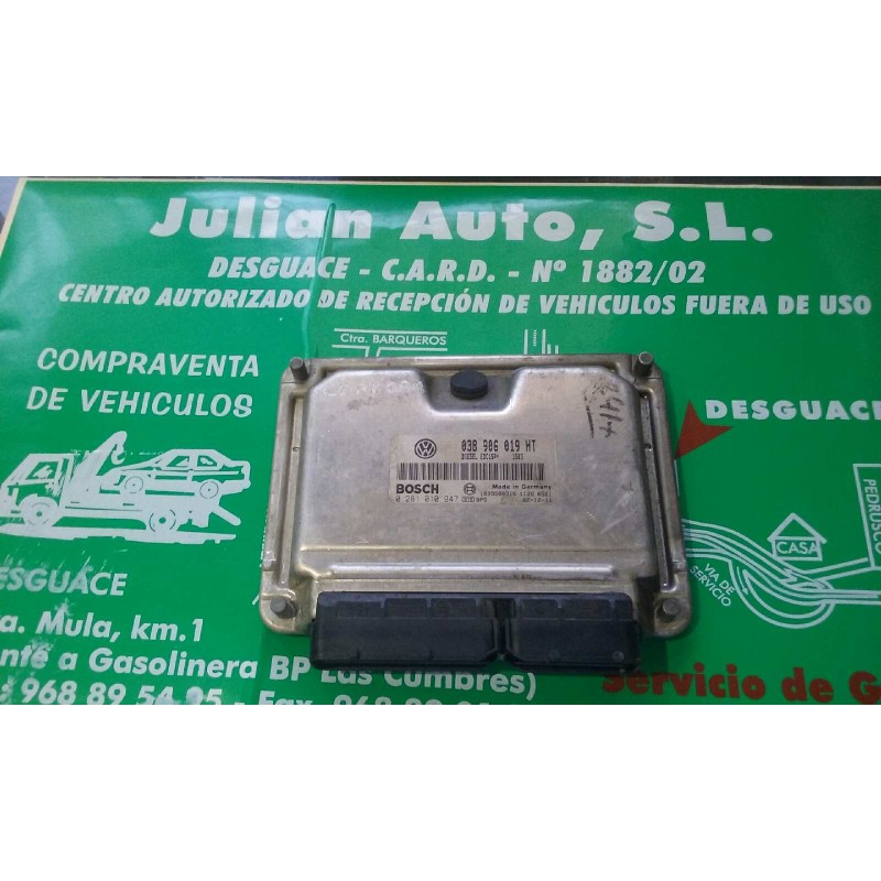Recambio de centralita motor uce para seat cordoba berlina (6l2) fresh referencia OEM IAM 038906019HT 0281010947 KIT - BOSCH