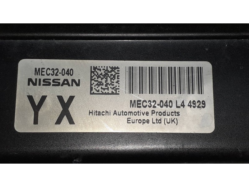Recambio de centralita motor uce para nissan micra (k12e) acenta referencia OEM IAM MEC32040 MEC32040L44929 MEC32040