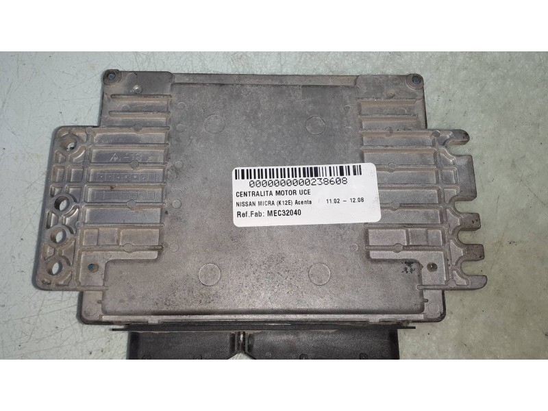 Recambio de centralita motor uce para nissan micra (k12e) acenta referencia OEM IAM MEC32040 MEC32040L44929 MEC32040