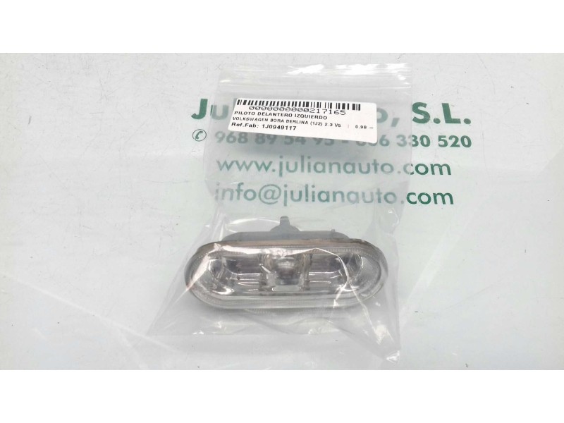 Recambio de piloto delantero izquierdo para volkswagen bora berlina (1j2) 2.3 v5 referencia OEM IAM 1J0949117  