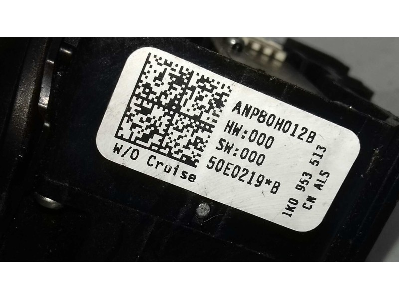 Recambio de mando intermitentes para seat leon (1p1) stylance / style referencia OEM IAM 1K0953513  