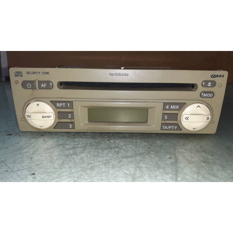 Recambio de sistema audio / radio cd para nissan micra (k12e) acenta referencia OEM IAM 7642347318 BP234746084500 BLAUPUNKT