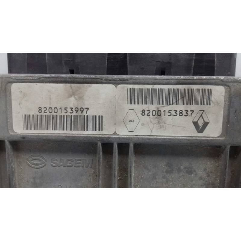Recambio de centralita motor uce para renault laguna ii (bg0) authentique referencia OEM IAM 8200153997 216462518 SAGEM