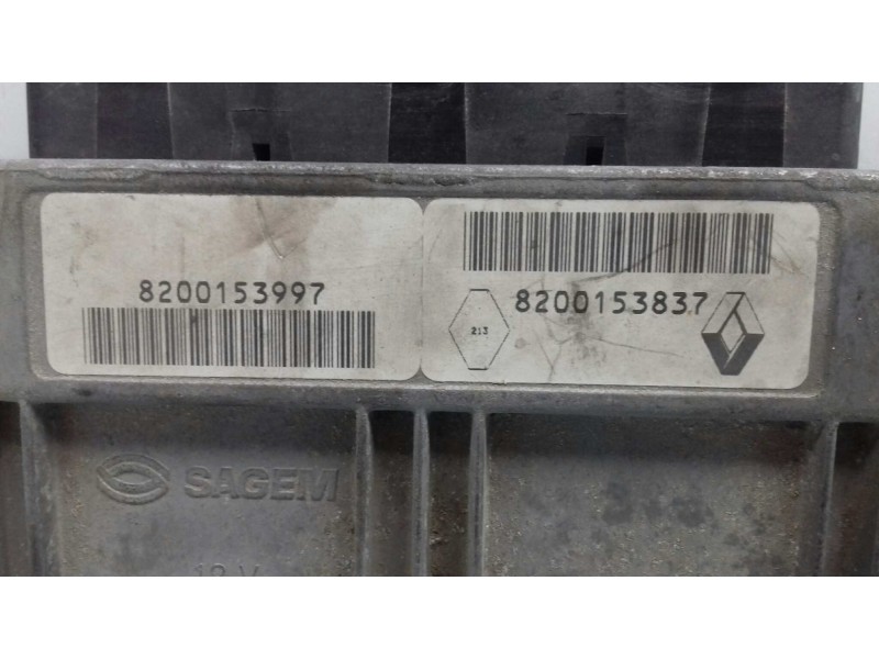 Recambio de centralita motor uce para renault laguna ii (bg0) authentique referencia OEM IAM 8200153997 216462518 SAGEM