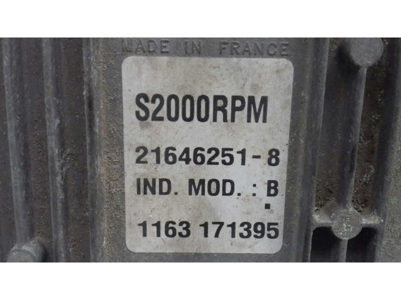 Recambio de centralita motor uce para renault laguna ii (bg0) authentique referencia OEM IAM 8200153997 216462518 SAGEM