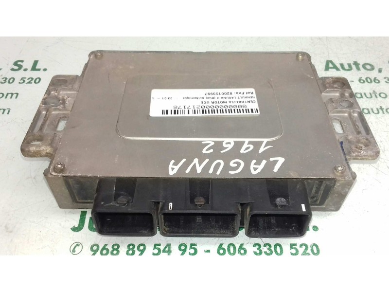 Recambio de centralita motor uce para renault laguna ii (bg0) authentique referencia OEM IAM 8200153997 216462518 SAGEM