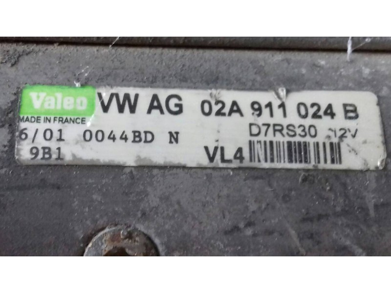 Recambio de motor arranque para audi a3 (8l) 1.9 tdi ambiente referencia OEM IAM 02A911024B D7RS30 VALEO