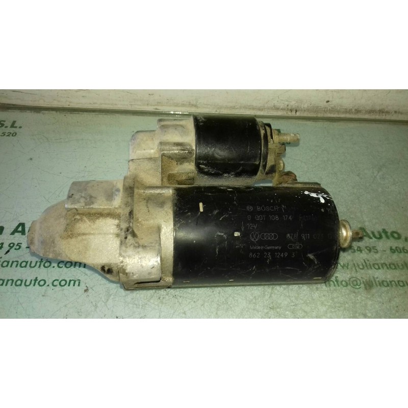 Recambio de motor arranque para audi a6 berlina (4b2) 2.4 (121kw) referencia OEM IAM 078911023D 0001108174 BOSCH