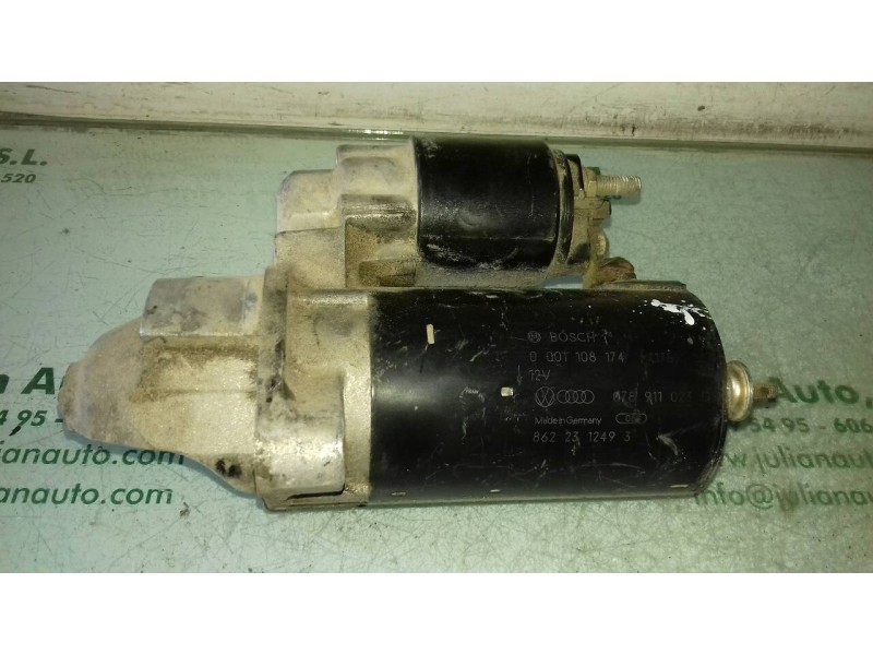 Recambio de motor arranque para audi a6 berlina (4b2) 2.4 (121kw) referencia OEM IAM 078911023D 0001108174 BOSCH