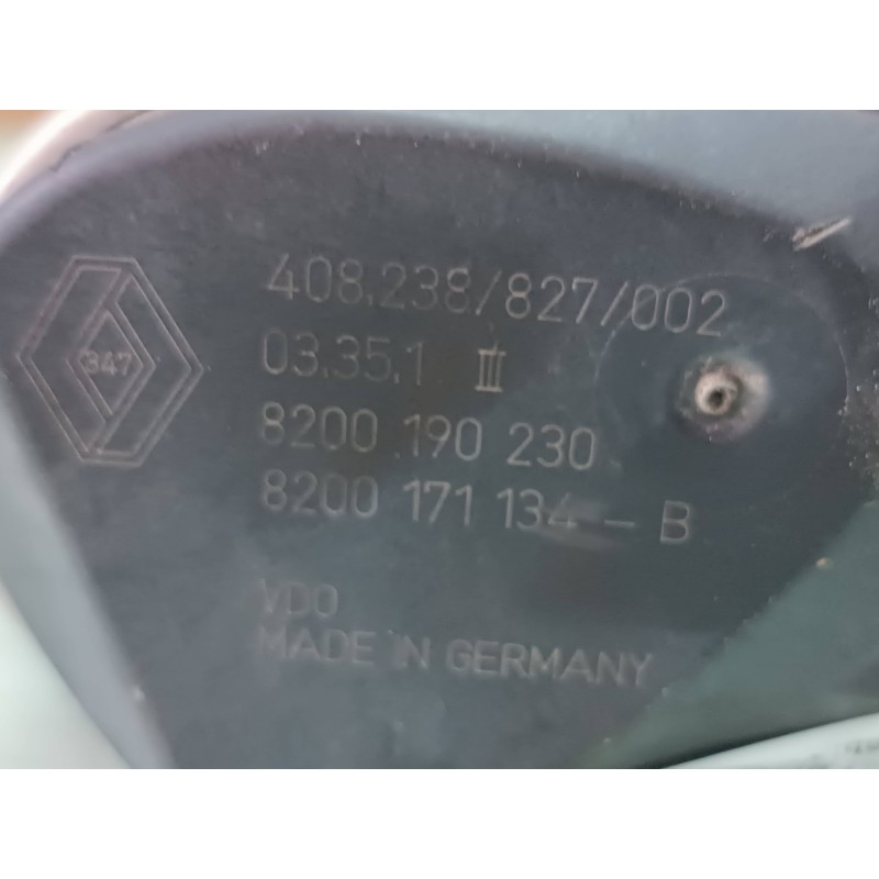 Recambio de caja mariposa para renault megane ii coupe/cabrio confort authentique referencia OEM IAM 8200190230 8200171134B 