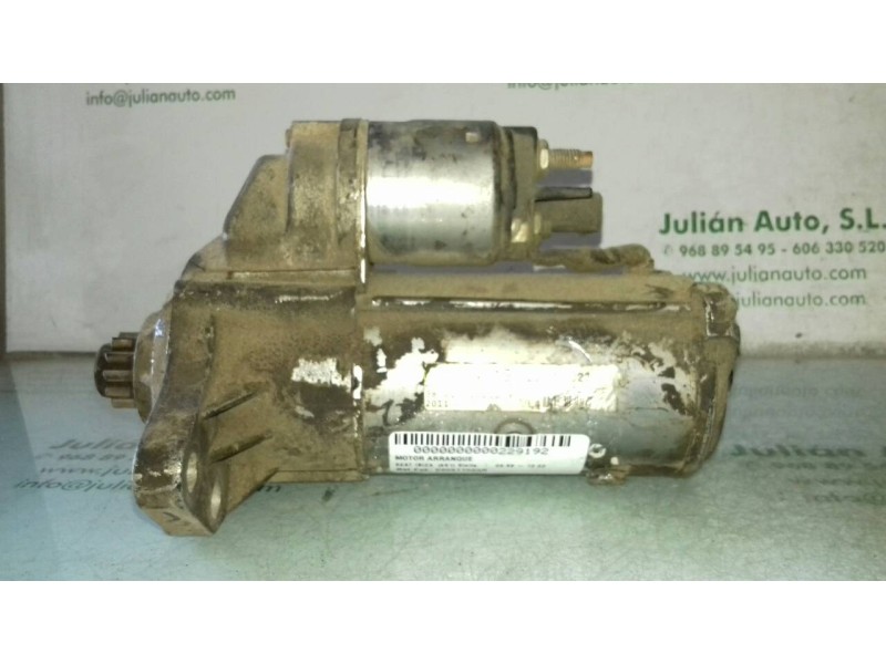 Recambio de motor arranque para seat ibiza (6k1) stella referencia OEM IAM 020911023R D7RS29 VALEO
