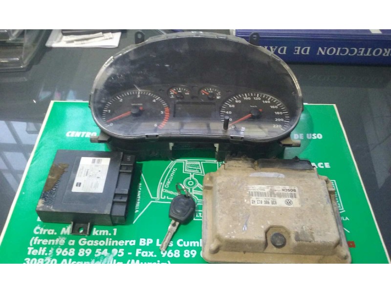 Recambio de centralita motor uce para seat ibiza (6k1) stella referencia OEM IAM 038906013AB 0281001911 KIT - BOSCH