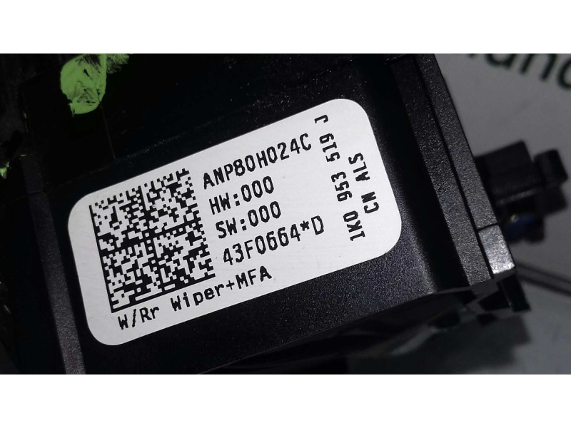 Recambio de mando limpia para seat leon (1p1) stylance / style referencia OEM IAM 1K0953519J  