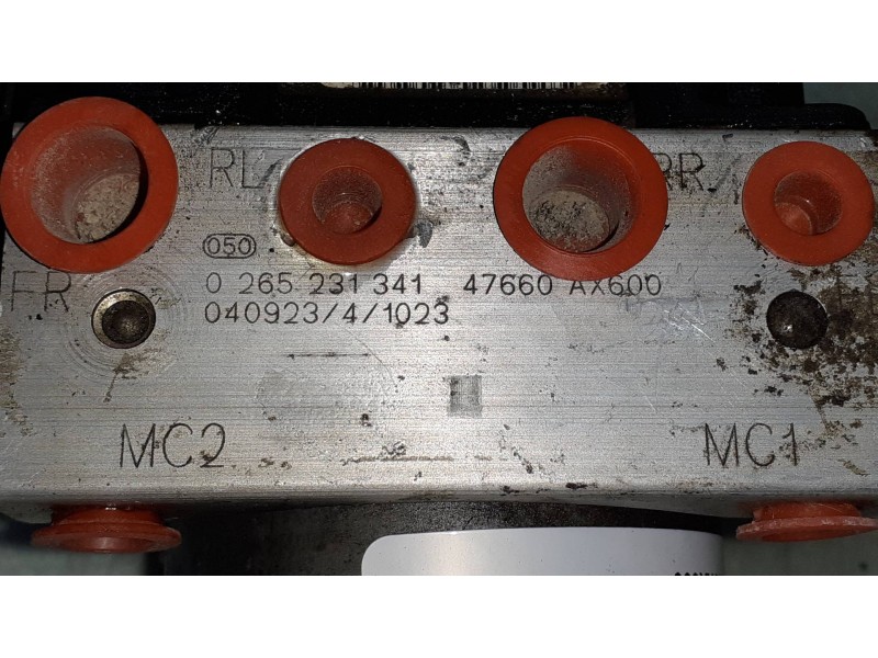 Recambio de abs para nissan micra (k12e) acenta referencia OEM IAM 47660AX600 0265231341 0265800319