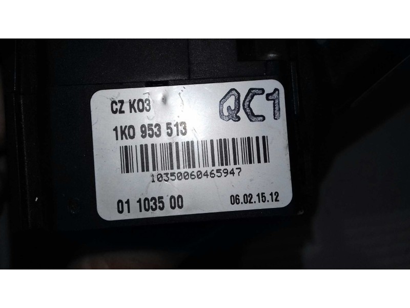 Recambio de mando intermitentes para seat toledo (5p2) exclusive referencia OEM IAM 1K0953513  