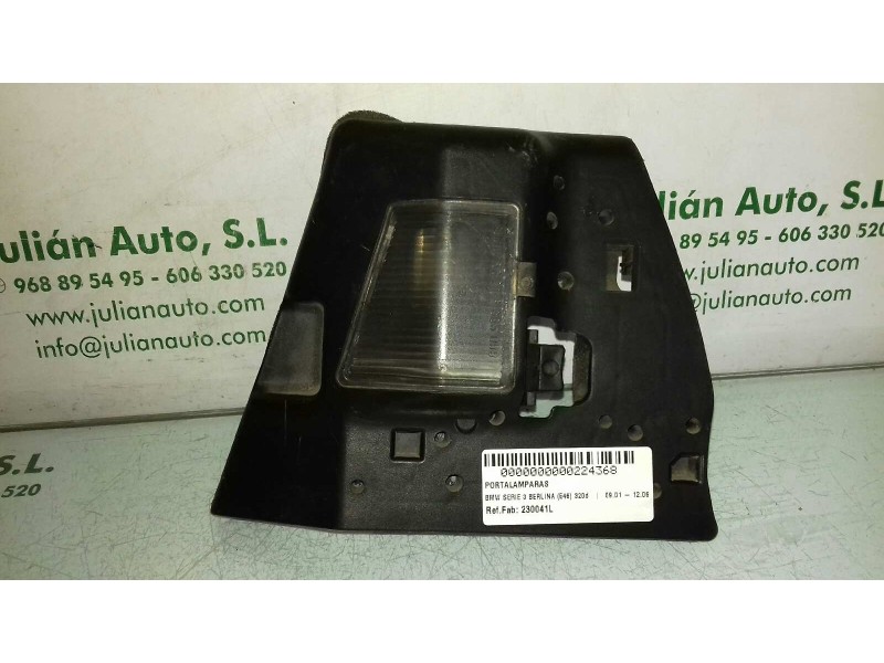 Recambio de portalamparas para bmw serie 3 berlina (e46) 320d referencia OEM IAM 230041L  TRASERO IZQUIERDO