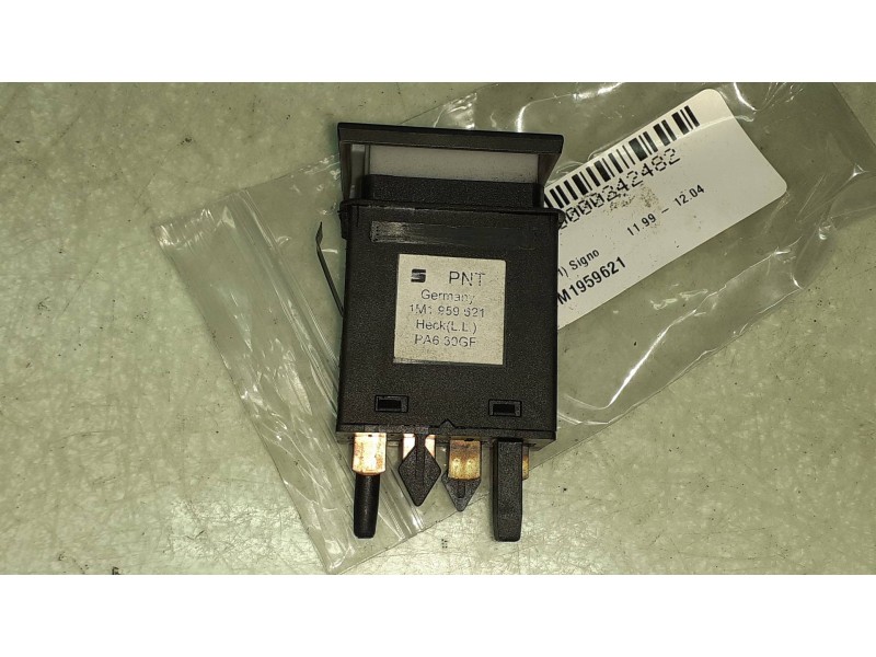 Recambio de interruptor para seat leon (1m1) signo referencia OEM IAM 1M1959621  CALEFACCION LUNA